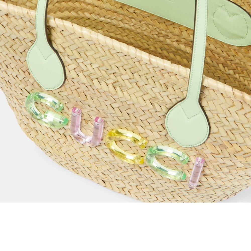 Gucci Summer Raffia Tote - Picture 5 of 11